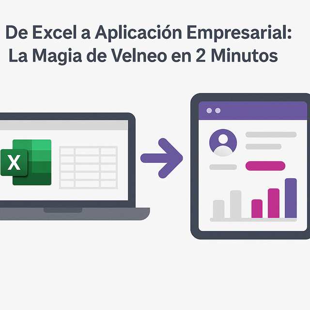 De Excel a Aplicación Empresarial: La Magia de Velneo en 2 Minutos