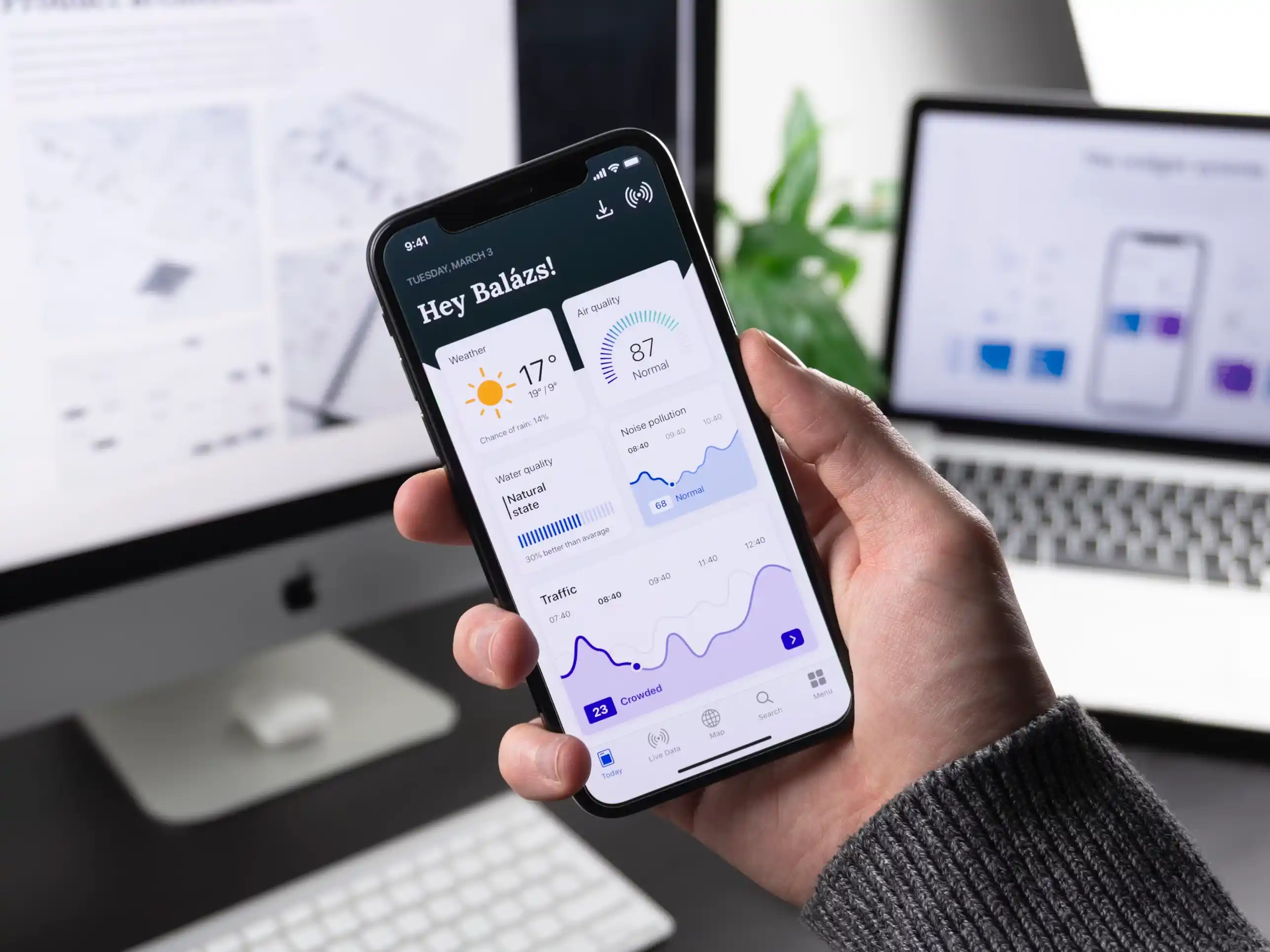 Desenvolupament de Frontends Web o Apps